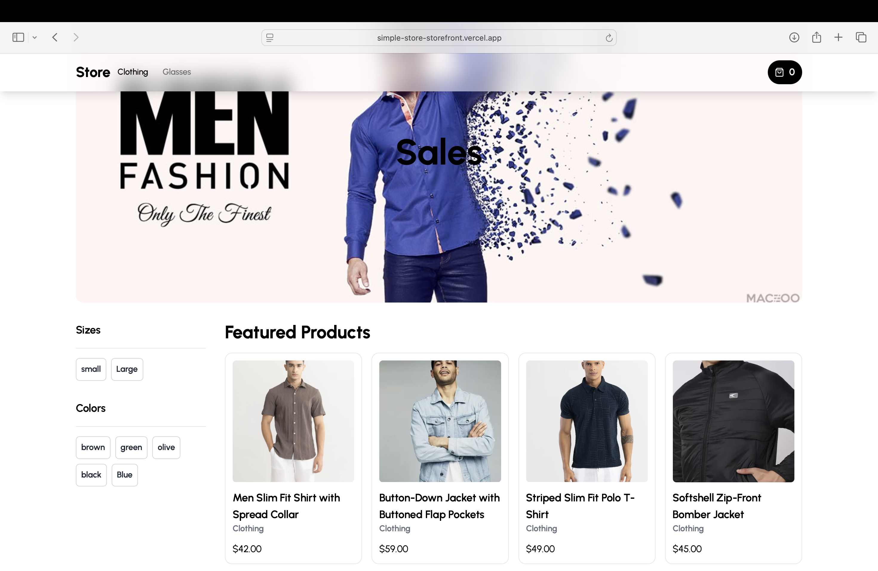 E-commerce Storefront