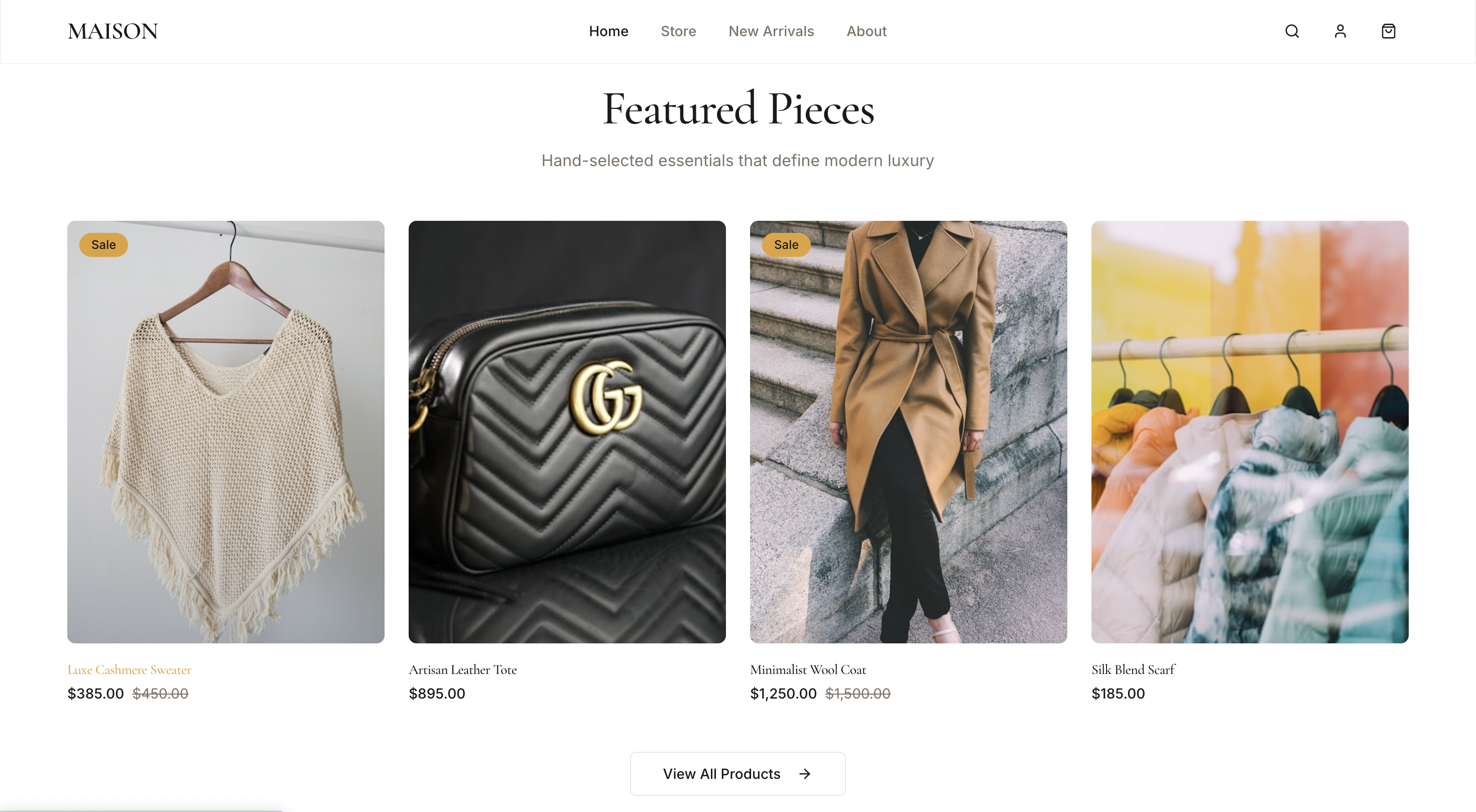 Medusa Storefront – UI Prototype